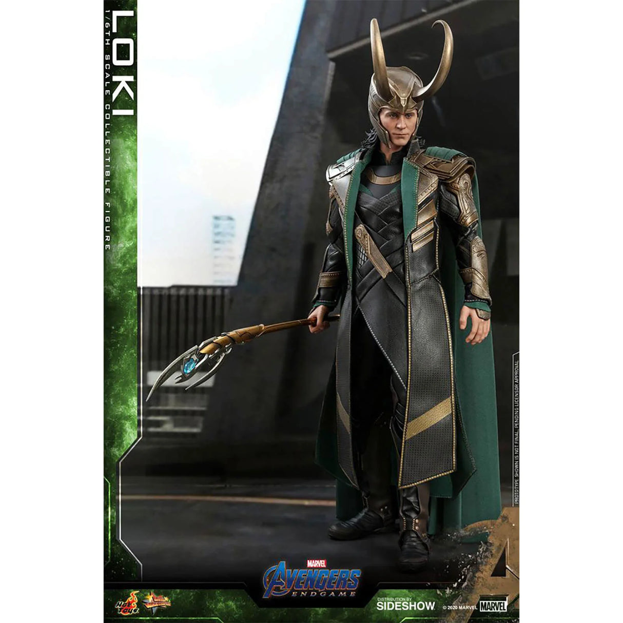 Hot Toys Avengers Endgame Movie Masterpiece Series PVC Action Figure 16 Loki 31 cm
