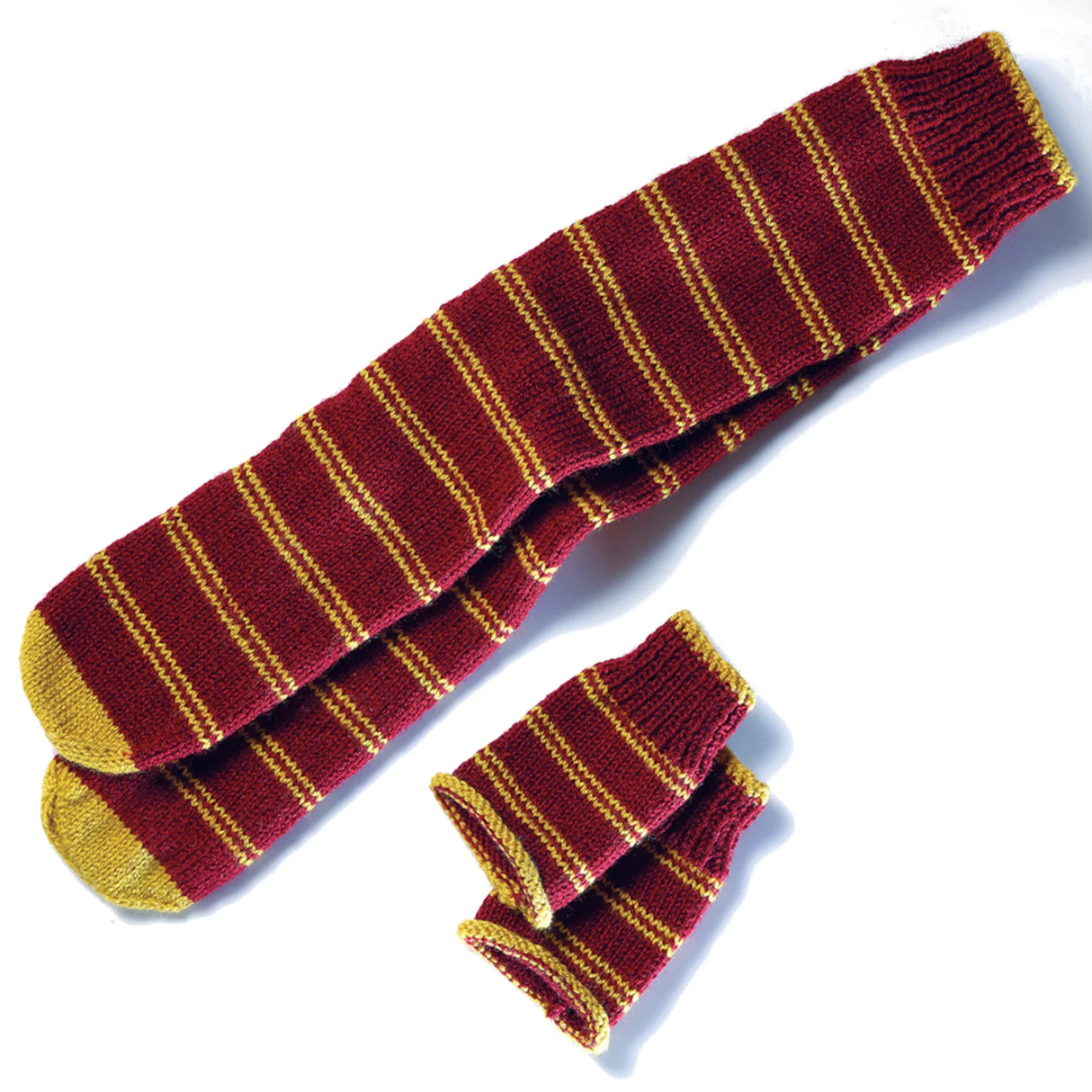 Eaglemoss Harry Potter Gryffindor Mittens & Slouch Socks Knit Kit