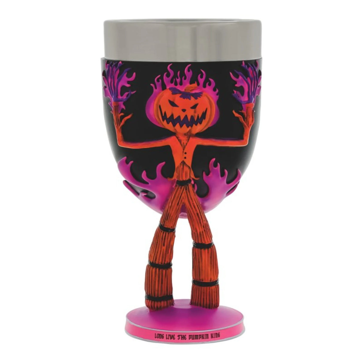 Enesco Nightmare Before Christmas The Pumpkin King Decorative Goblet