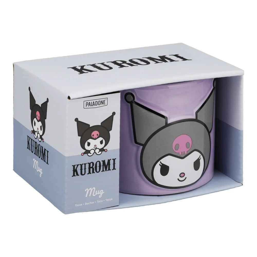 Hello Kitty Kuromi Embossed Mug