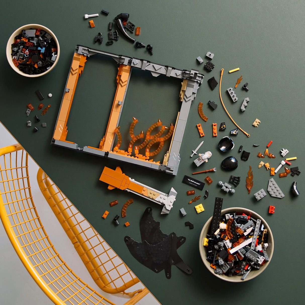 LEGO Icons The Lord of the Rings: Balrog Book Nook Set 10367