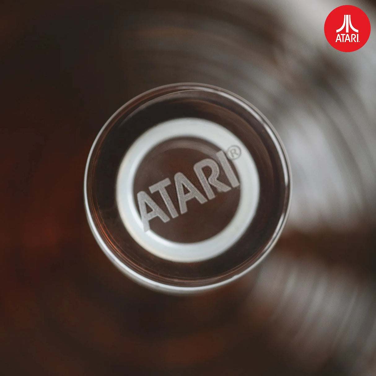 Official Atari 3D Joystick Decanter Set. Decanter 750ML and Glasses 200ML