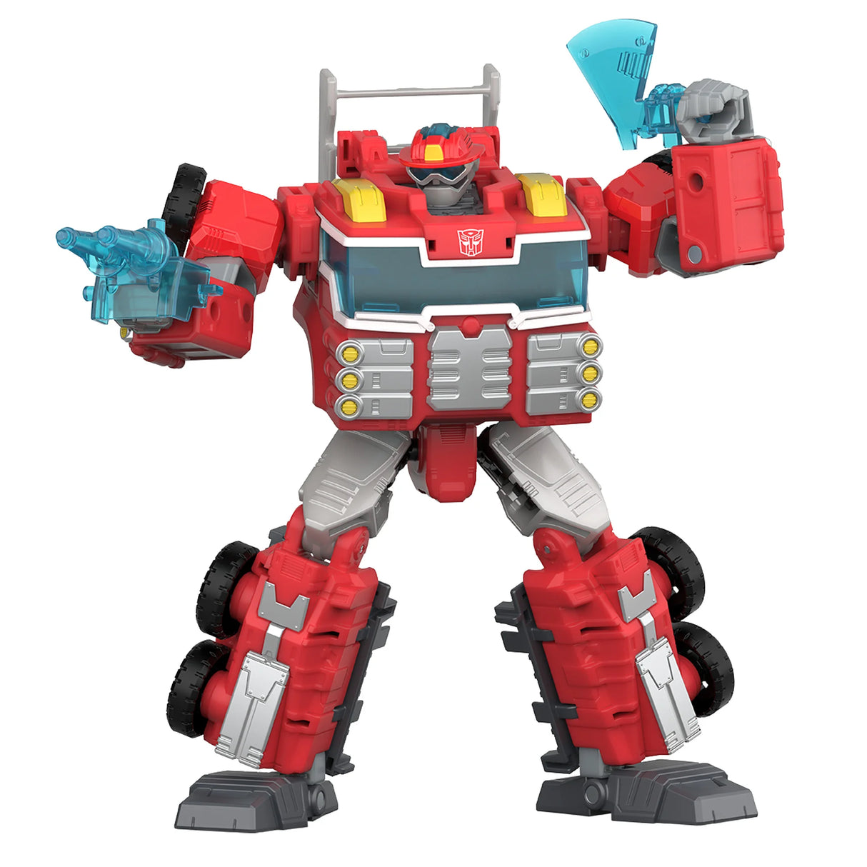 Hasbro Transformers Toys Age of the Primes Voyager Class Rescue Bot Heatwave 7 Action Figure, 8+