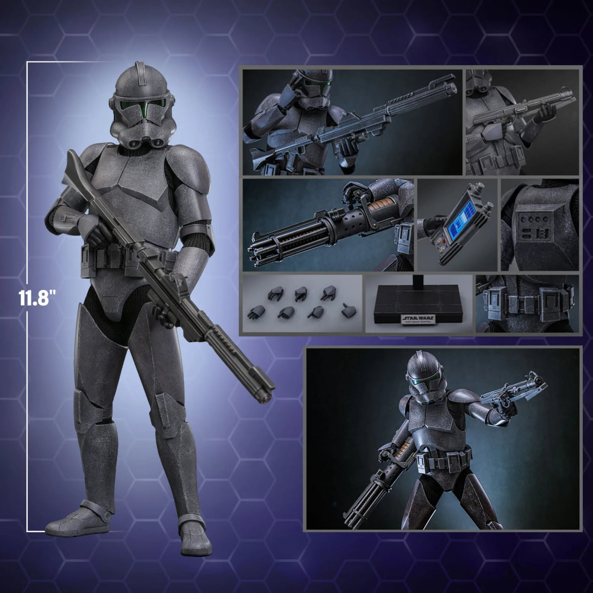 Hot Toys Star Wars Elite Squad Trooper 1/6th Scale Collectible Figure (30cm)