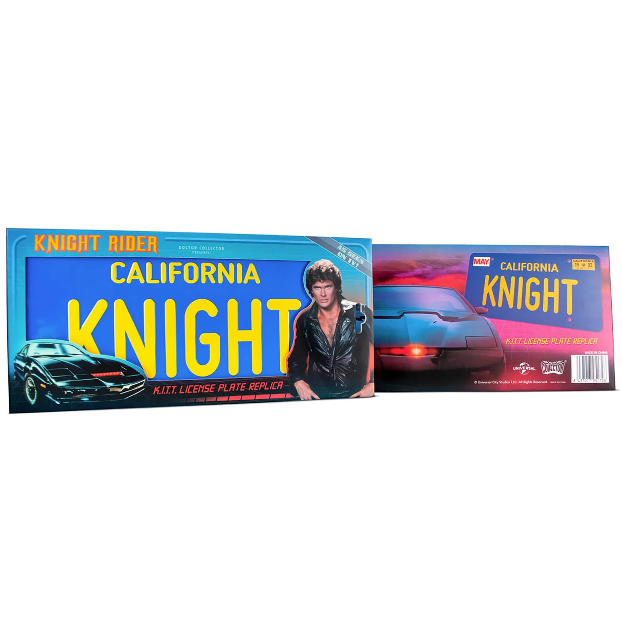 Doctor Collector Knight Rider License Plate
