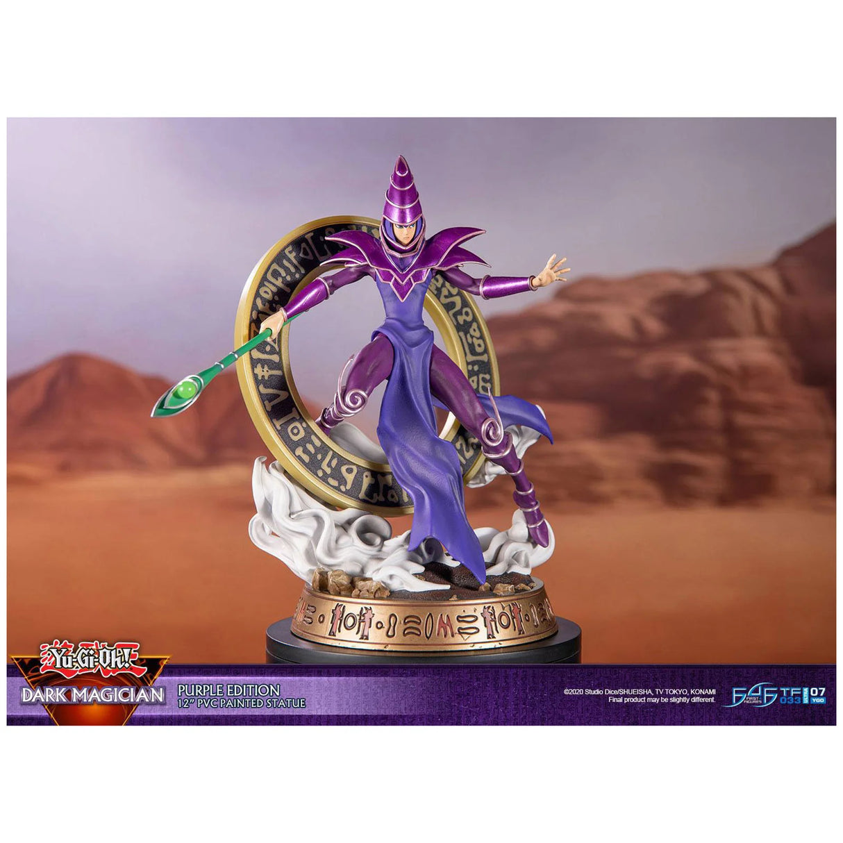 Yu-Gi-Oh! PVC Statue Dark Magician Purple Version 29 cm