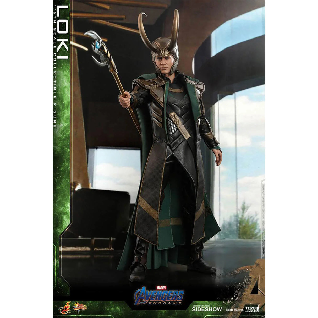 Hot Toys Avengers Endgame Movie Masterpiece Series PVC Action Figure 16 Loki 31 cm
