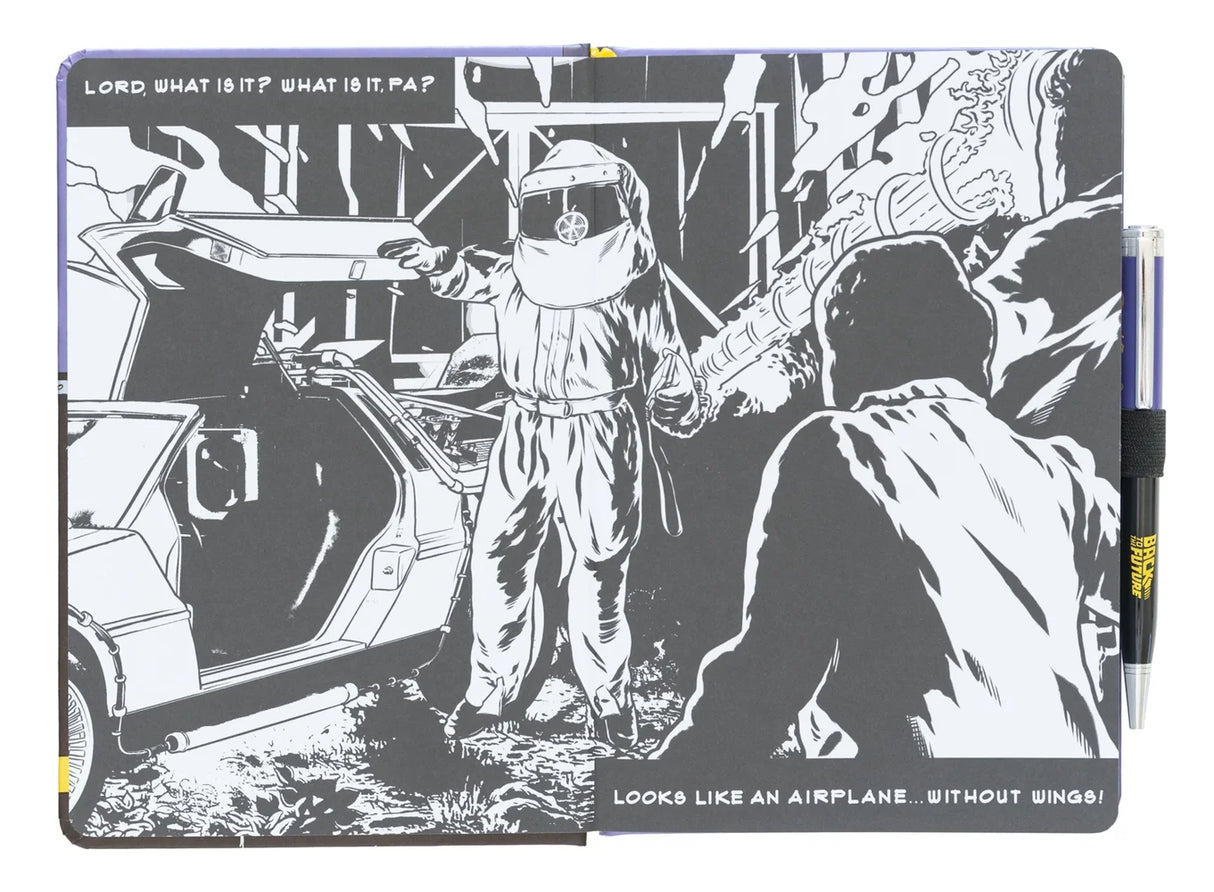 Back To The Future Premium A5 Notebook With Pen