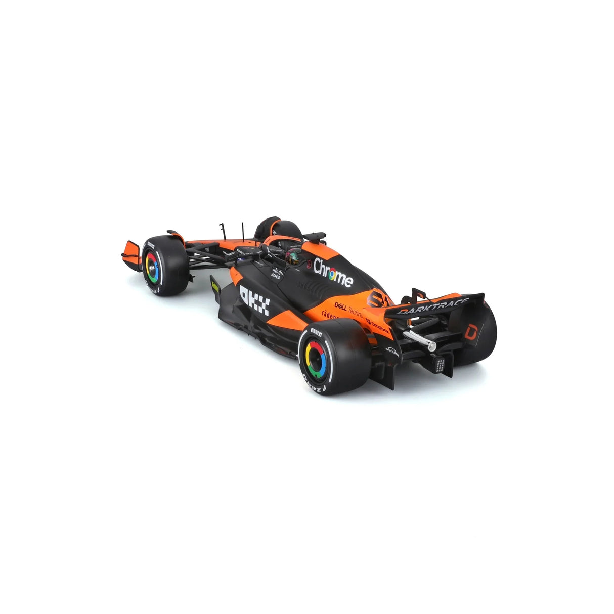 Bburago F1 Mclaren MCL38 2024 With Piastri Helmet 1:24 Scale Model
