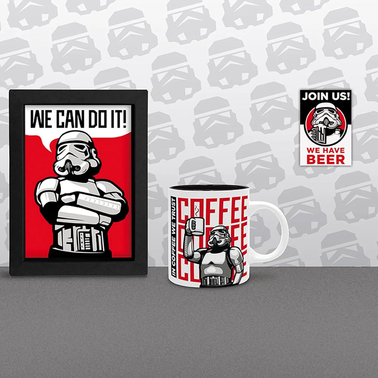 Original Stormtrooper Print & Mug Gift Set