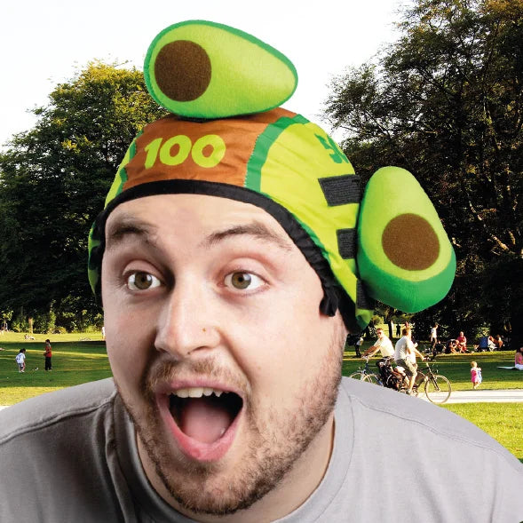 NEW Avo-Catch-O Head Smash Game Velcro 1 x Hat 3 x Avo Balls