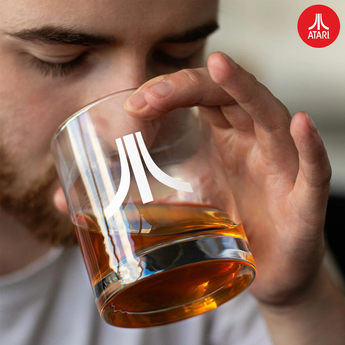 Official Atari 3D Joystick Decanter Set. Decanter 750ML and Glasses 200ML