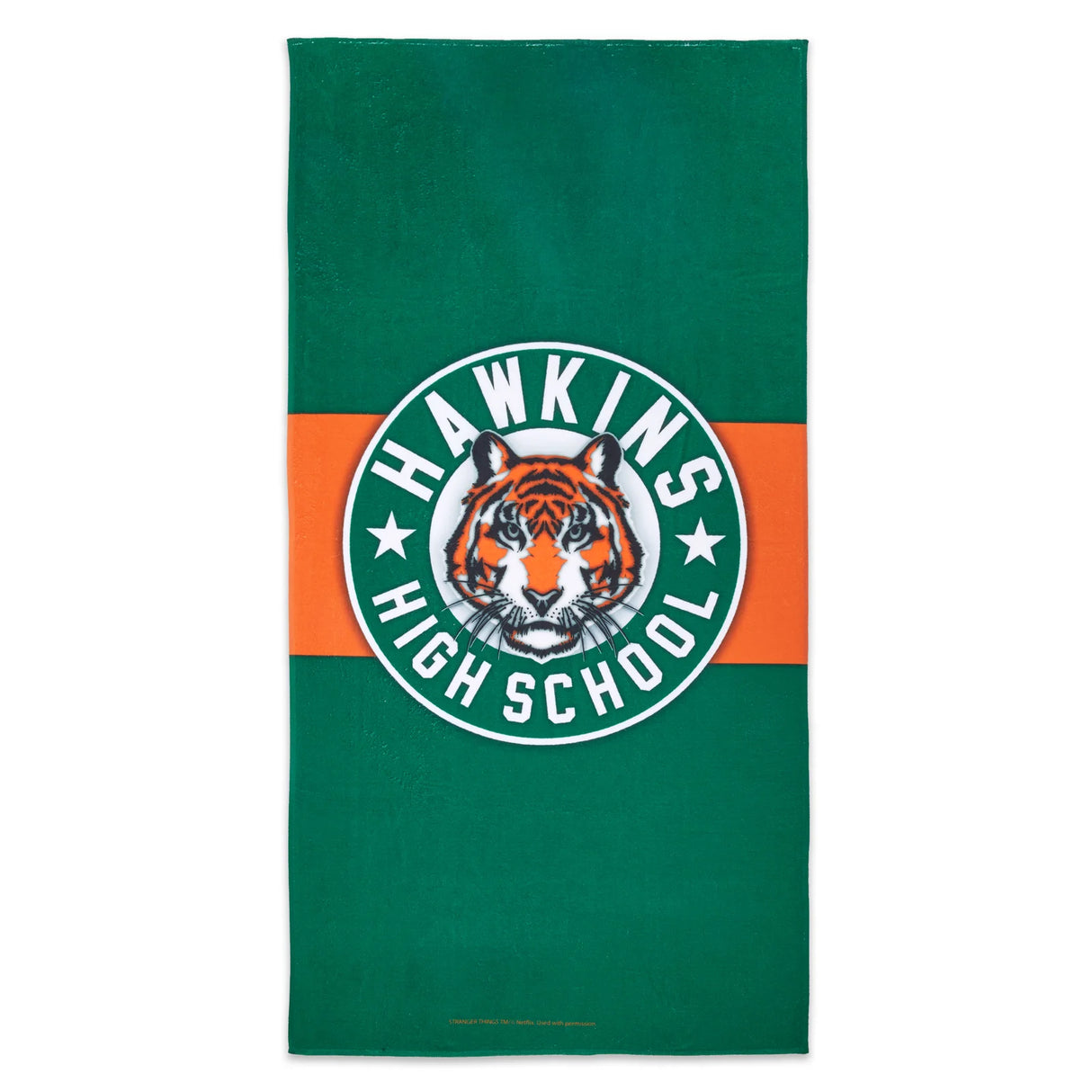 Stranger Things Hawkins High School Beach Towel