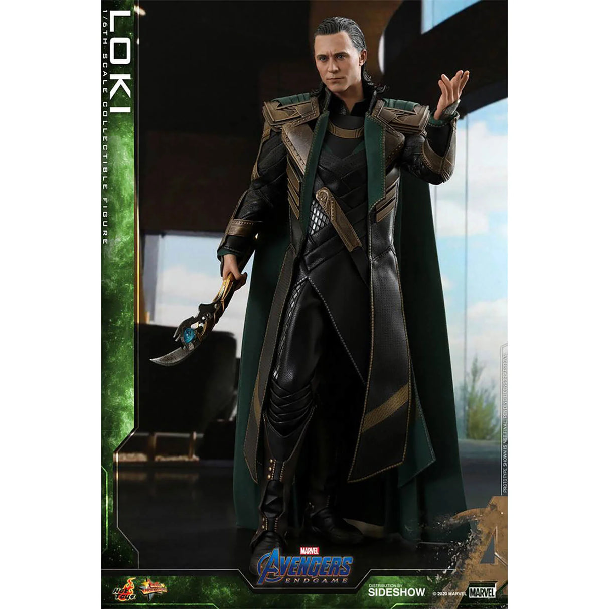 Hot Toys Avengers Endgame Movie Masterpiece Series PVC Action Figure 16 Loki 31 cm