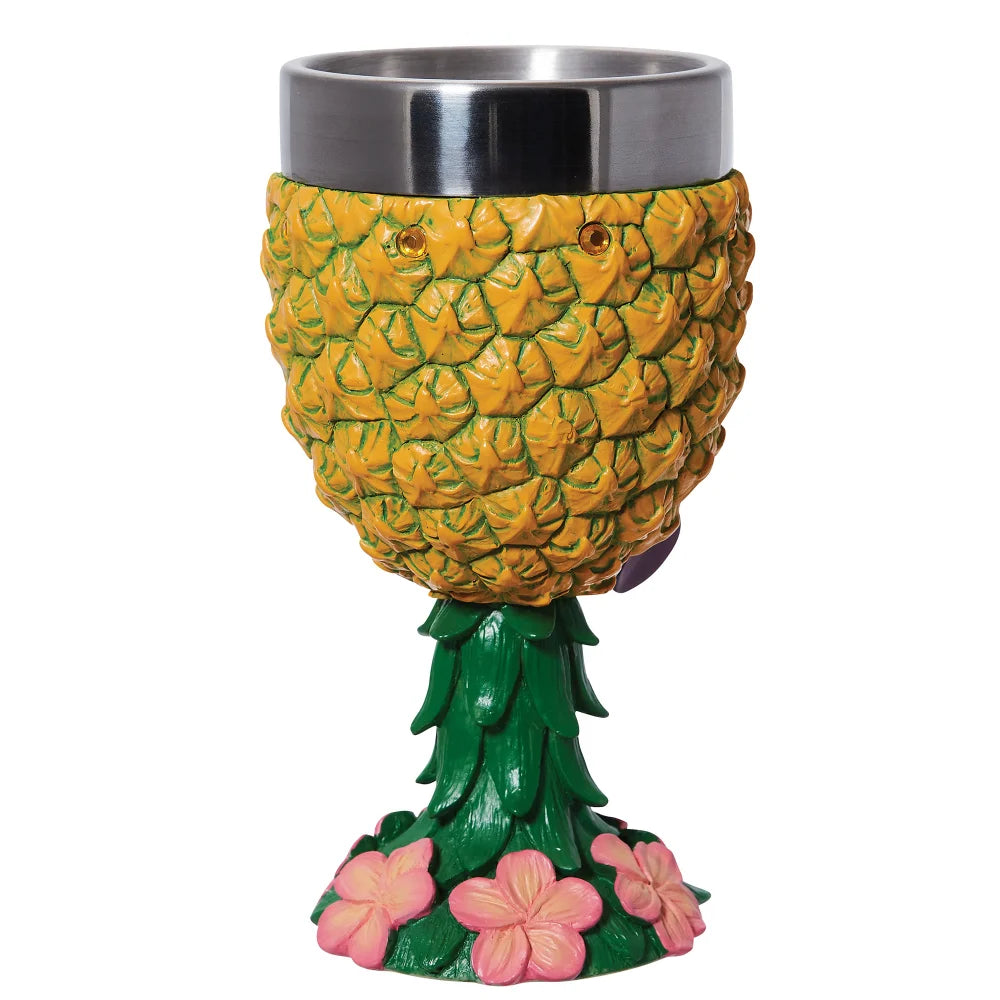 Enesco Disney Showcase Collection Stitch Pineapple Decorative Goblet (18cm)