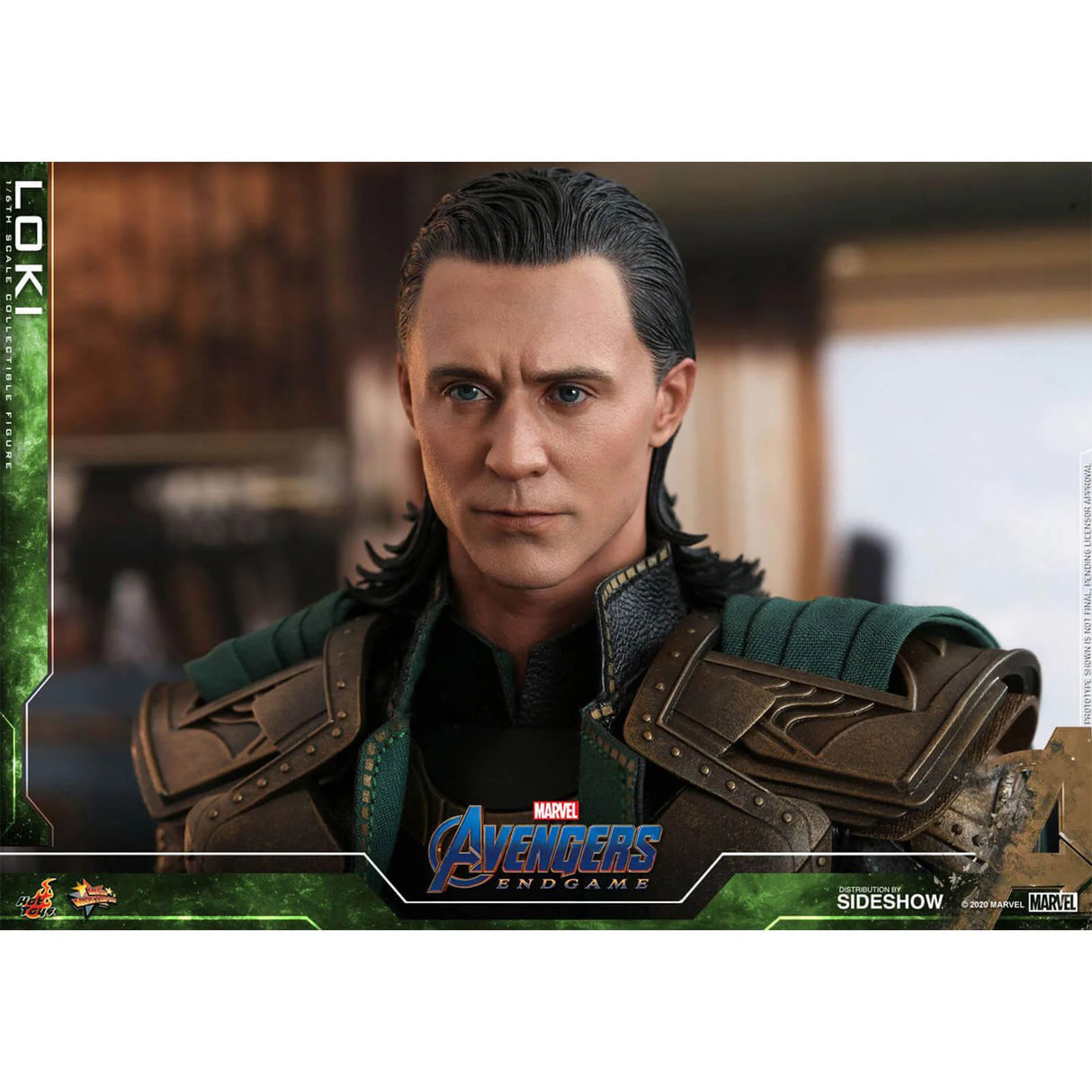 Hot Toys Avengers Endgame Movie Masterpiece Series PVC Action Figure 16 Loki 31 cm
