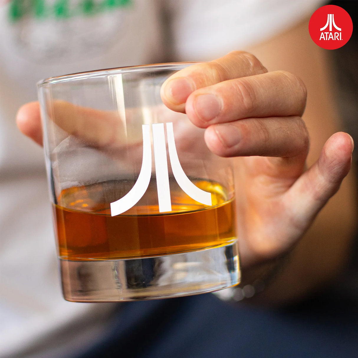 Official Atari 3D Joystick Decanter Set. Decanter 750ML and Glasses 200ML