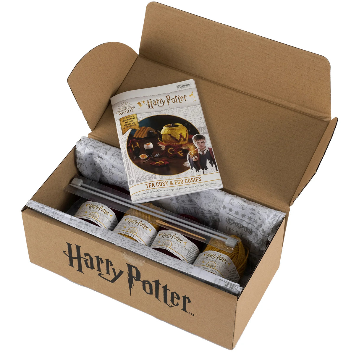 Eaglemoss Harry Potter Weasley Tea & Egg Cosy Knit Kit