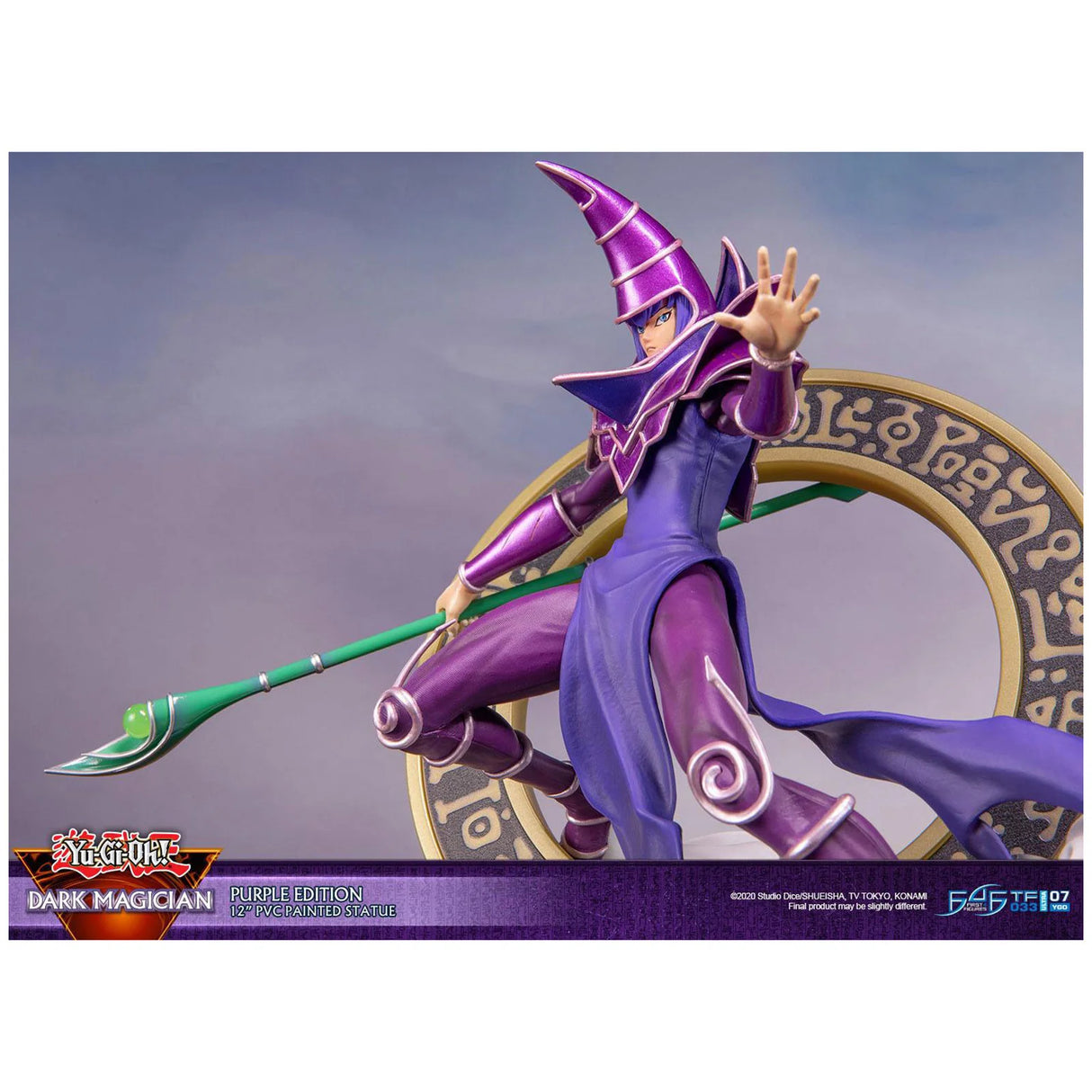 Yu-Gi-Oh! PVC Statue Dark Magician Purple Version 29 cm