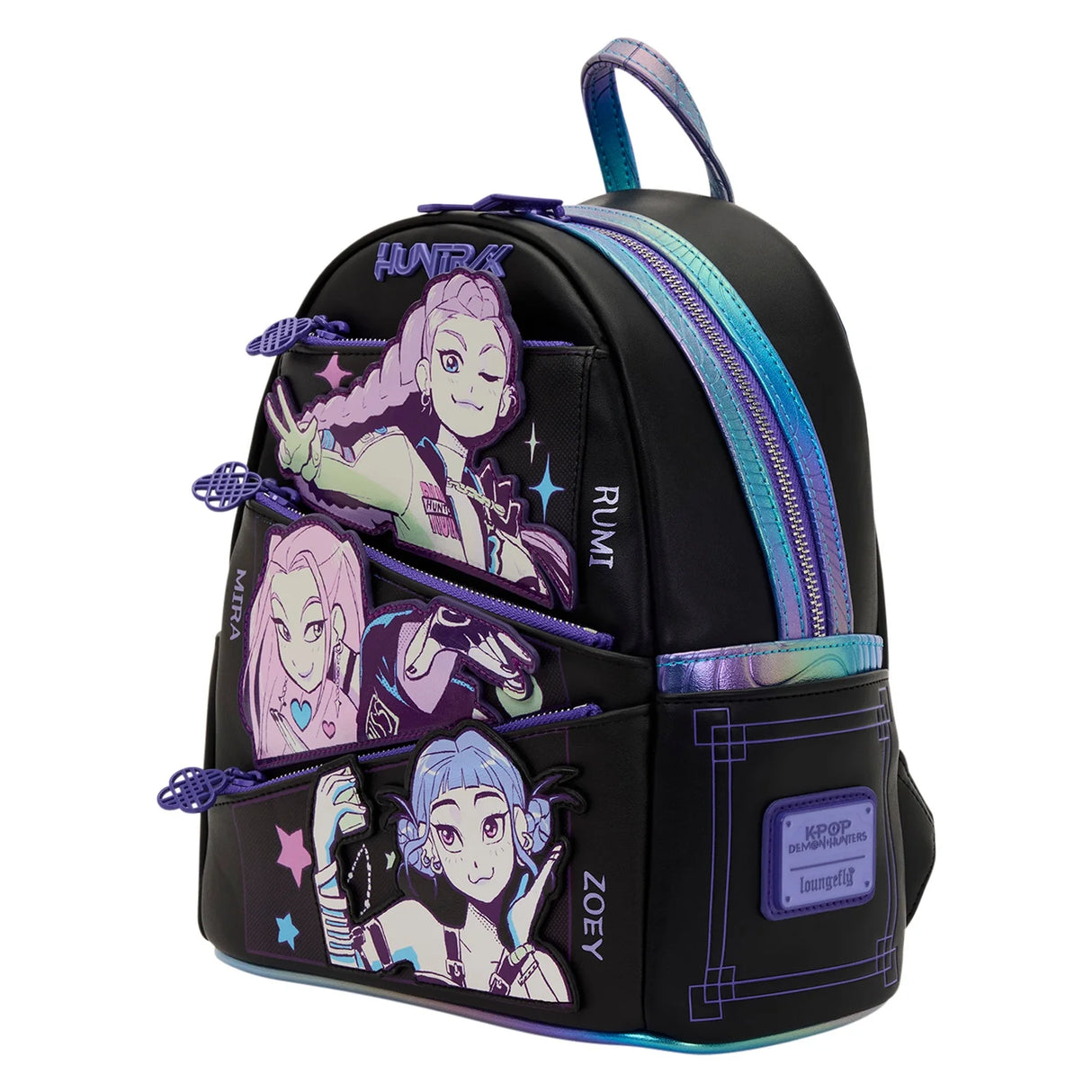 Loungefly K-Pop Demon Hunters Huntrix Mini Backpack