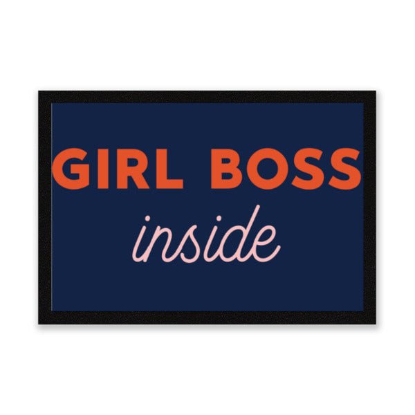 Girl Boss Inside Door Mat