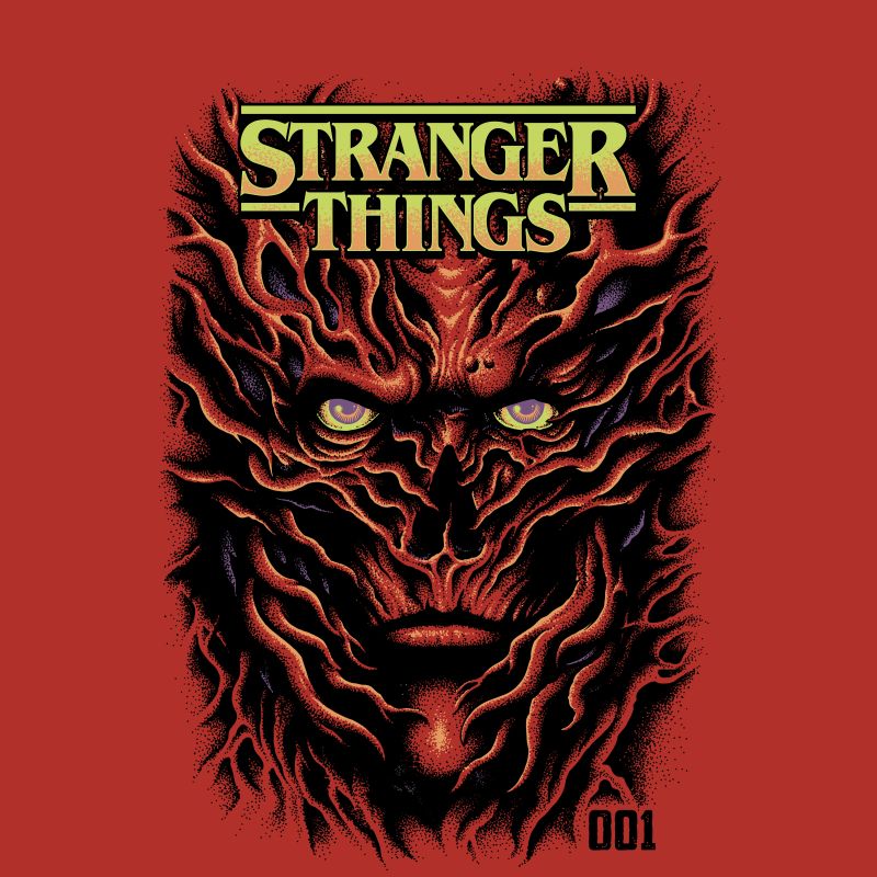 Stranger Things Vecna T-Shirt - Red