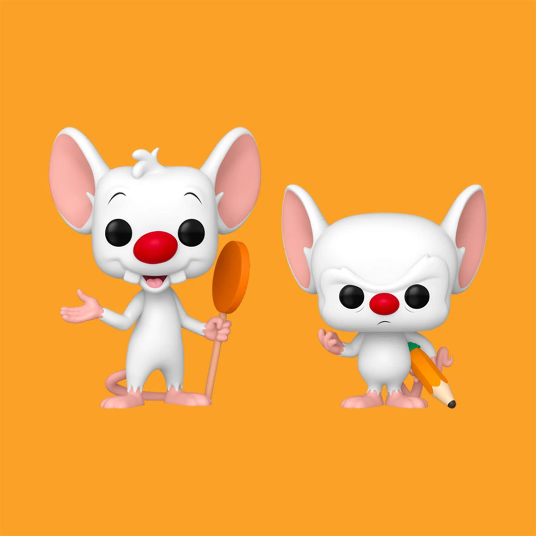 Animaniacs POP! Television Vinyl Figures 2-Pack Pinky & The Brain 9 cm