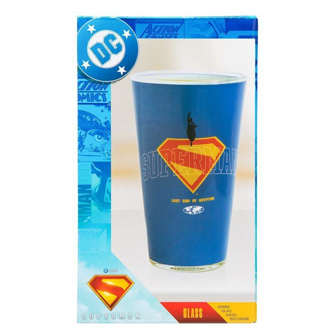 DC Comics Pint Glass Superman