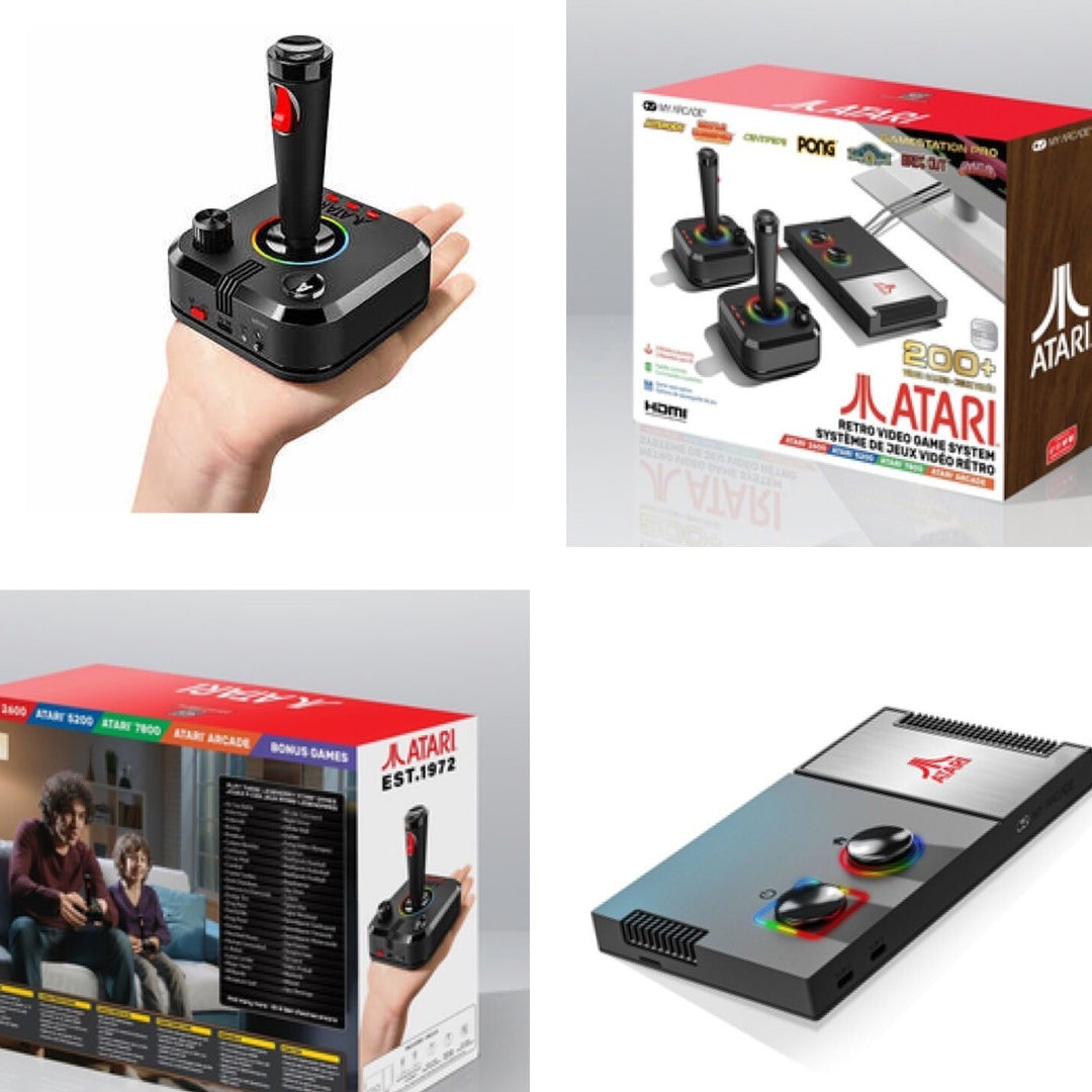 Gamestation Pro Atari Retro Video Game System (OVER 200 GAMES IN 1)