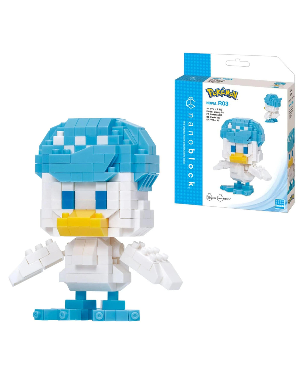 Nanoblock - Pokemon RS - Quaxly