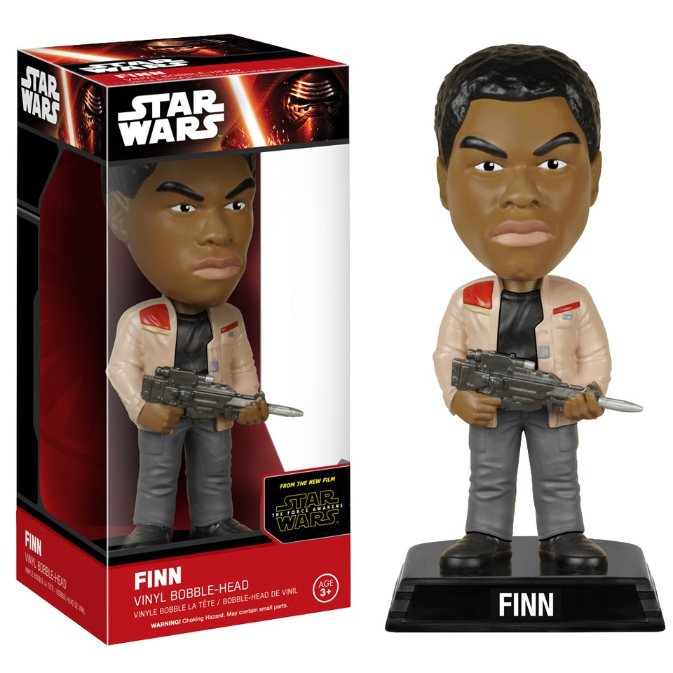 Force Awakens Finn Wacky Wobbler Bobble Head