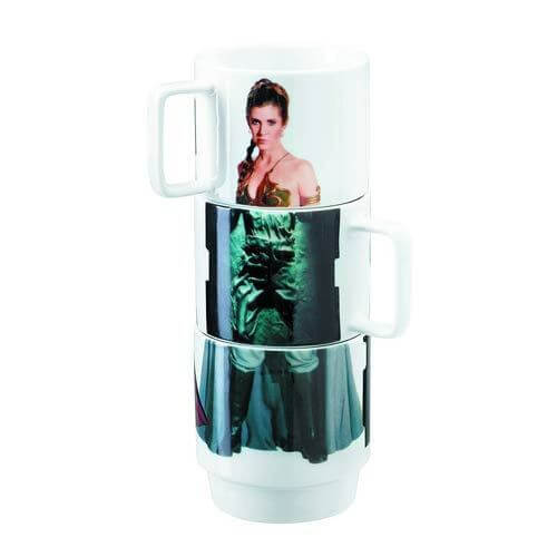 Stacking Mugs Leia Han Lando