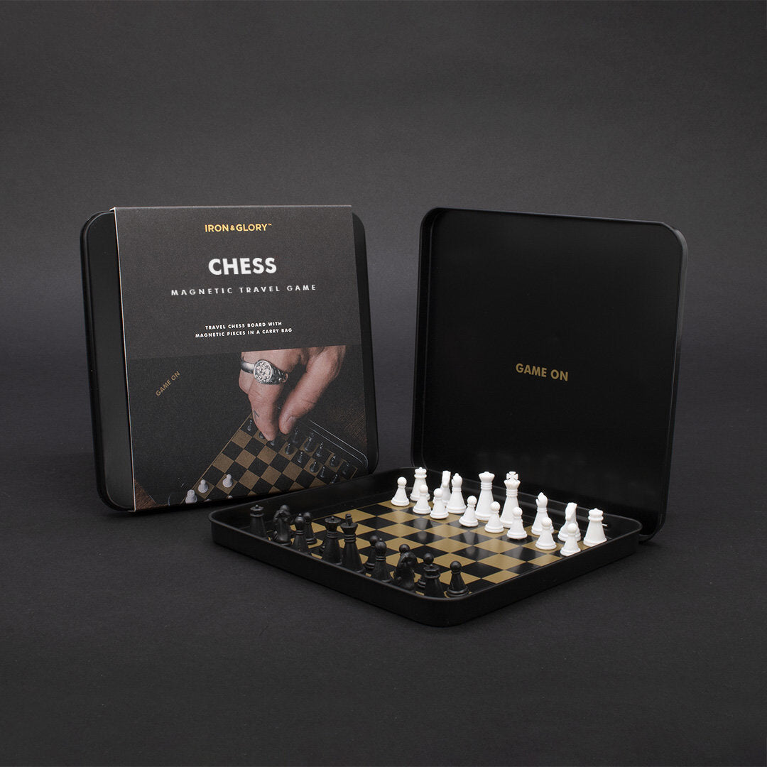 Iron & Glory Game On Magnetic Chess Set