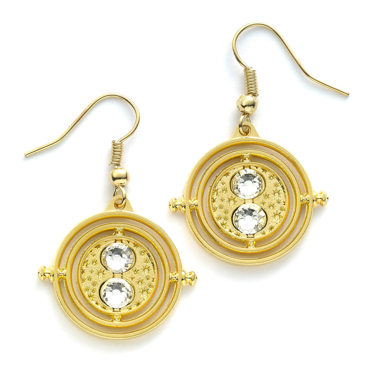 Harry Potter Earrings Time Turner (gold plated)