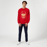 Harry Potter Hogwarts Snowglobe Sweatshirt - Red