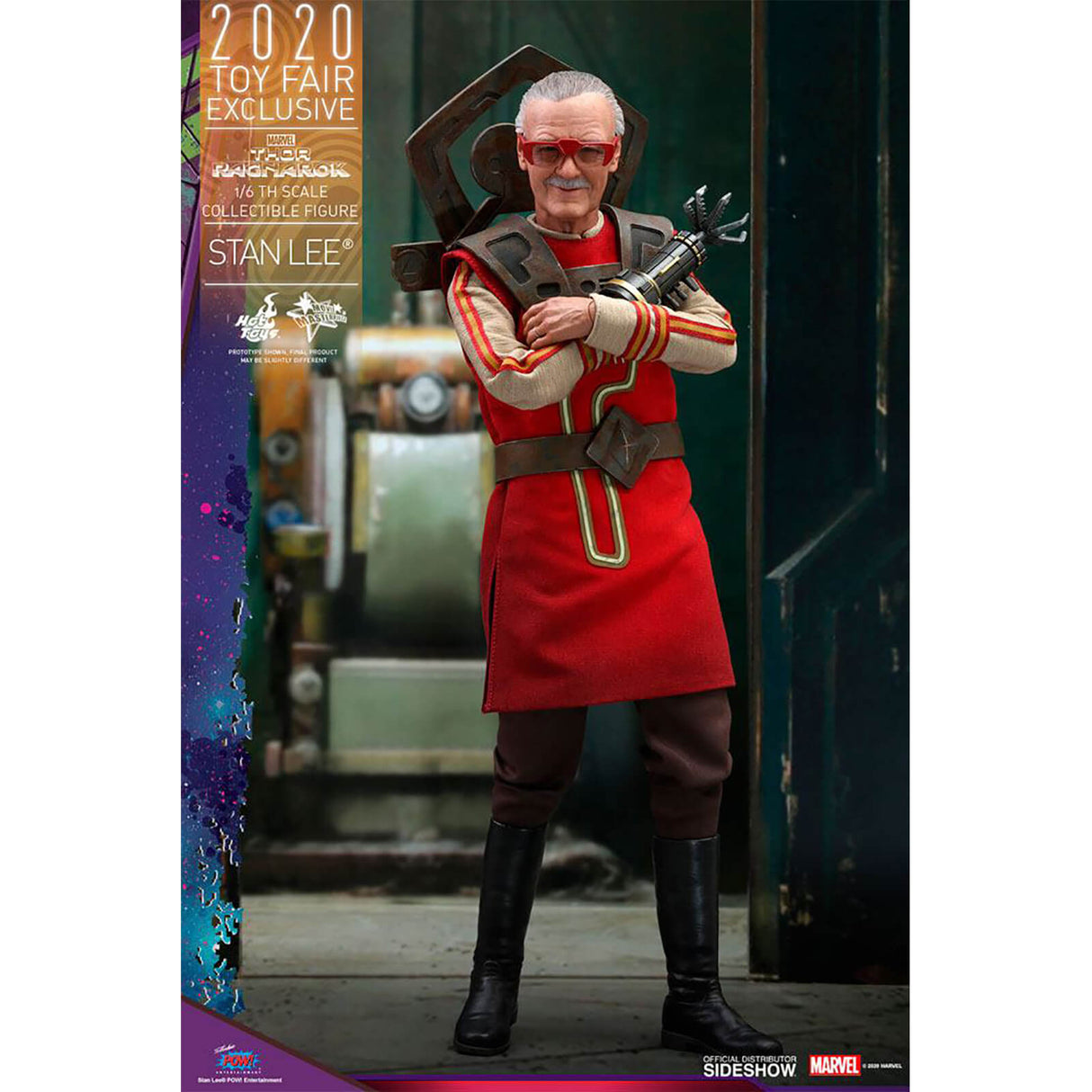 Hot Toys Marvel Thor Ragnarok Stan Lee Toy Fair Exclusive Action Figure