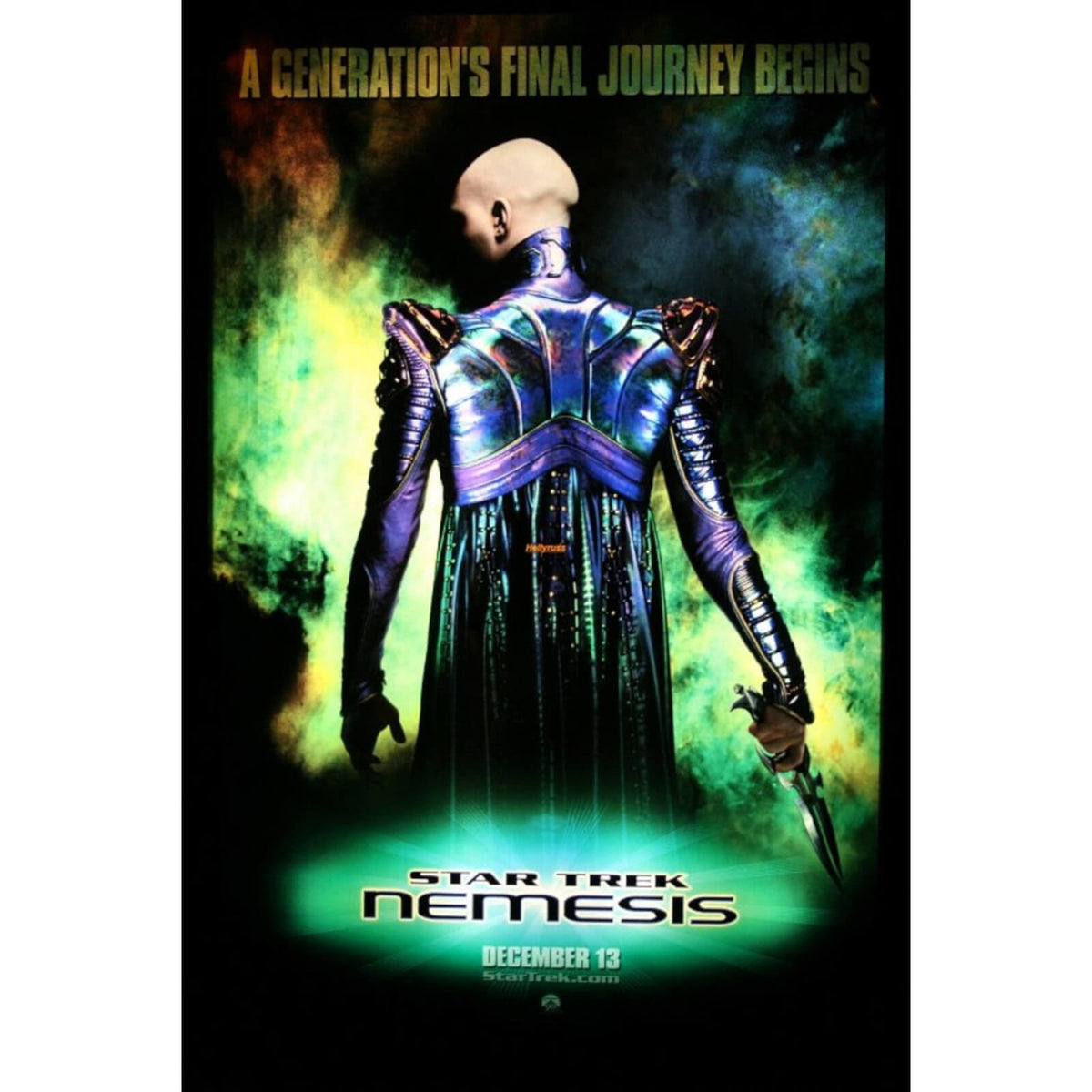 Star Trek Graphic Novels Wrath Khan Poster