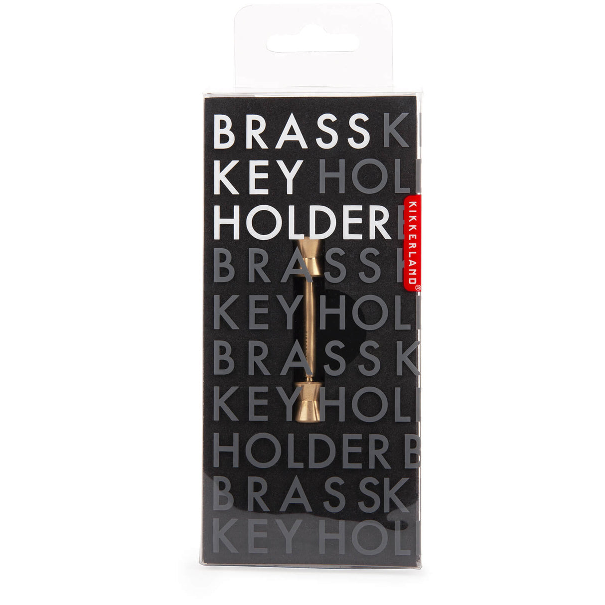 Kikkerland Short Cone Brass Key Holder