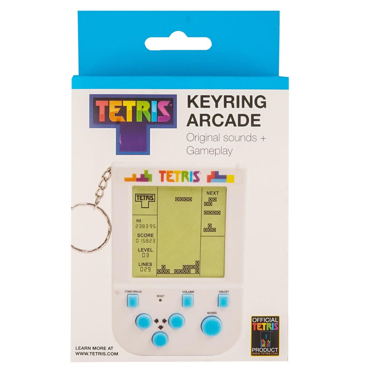 Tetris Keyring Arcade