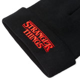 Stranger Things Logo Beanie -Black