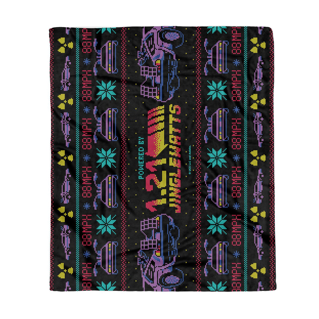 Back To The Future Jingle Watts Fleece Blanket