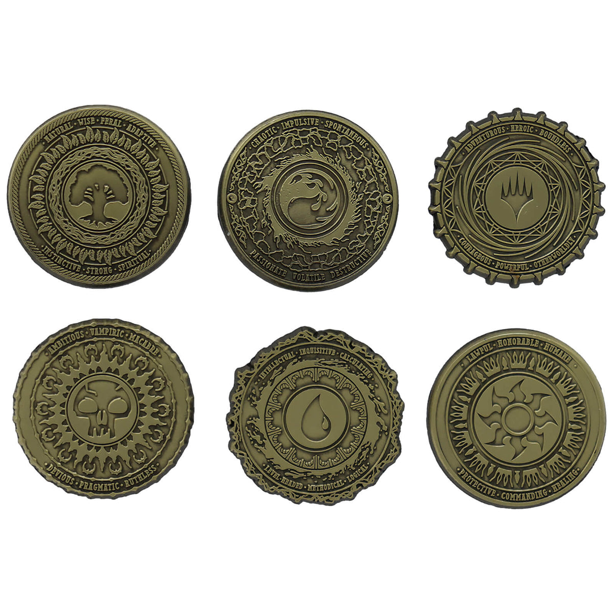Magic Gathering Limited edition set 6 pins Fanattik