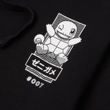 Pokémon Squirtle Manga Hoodie - Black