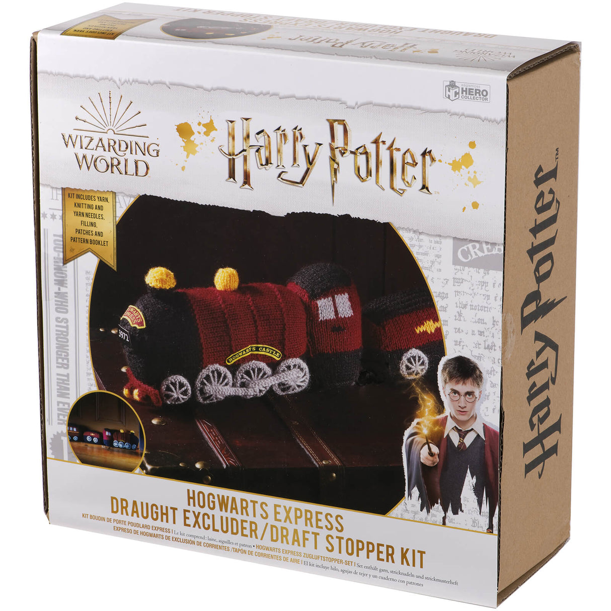 Eaglemoss Harry Potter Hogwarts Express Draught Excluder Knit Kit