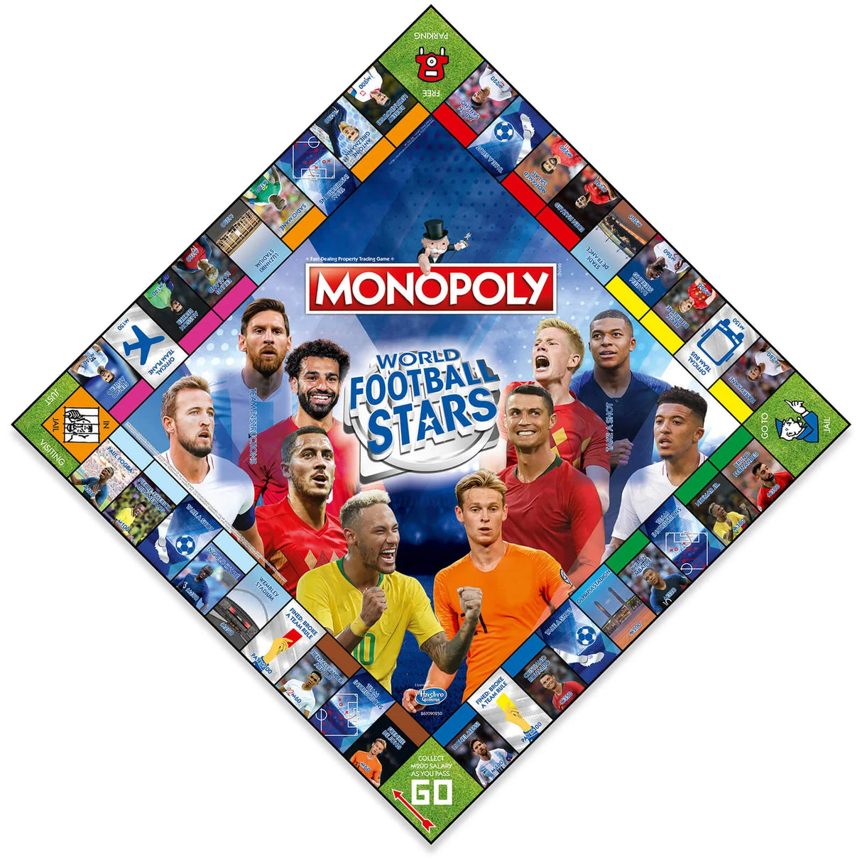 Monopoly Board Game - World Football Stars Edition