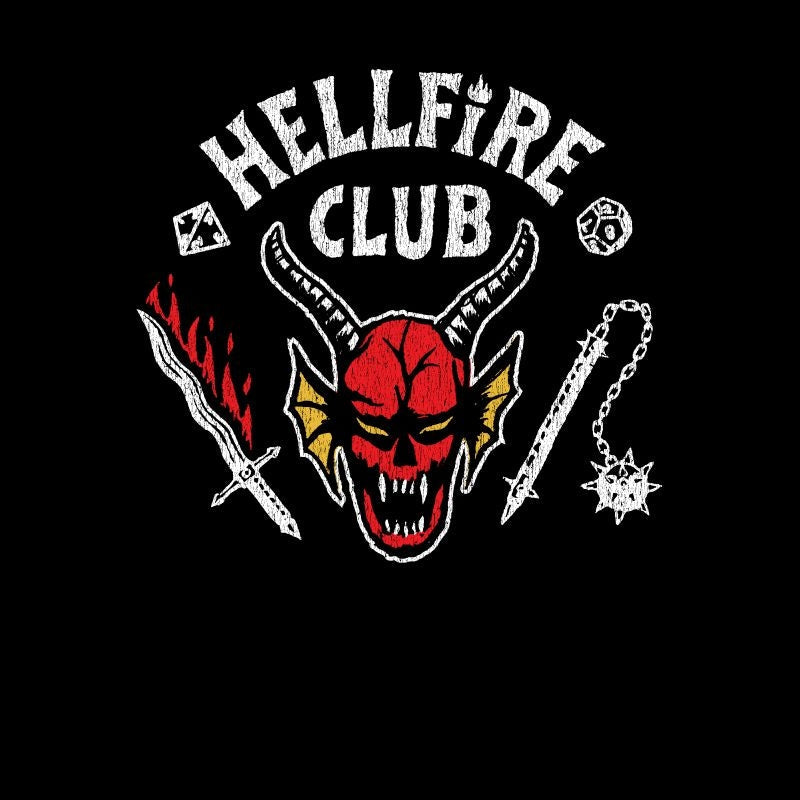Stranger Things Hellfire Club Vintage Unisex T-Shirt