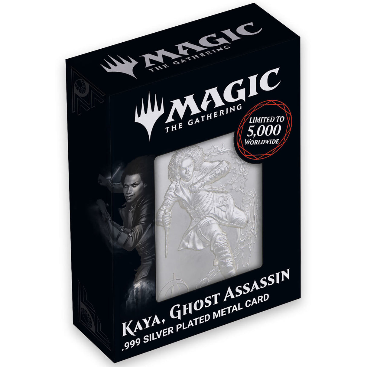 Magic the Gathering Limited Edition 999 Silver Plated Kaya Metal Collectible by Fanattik