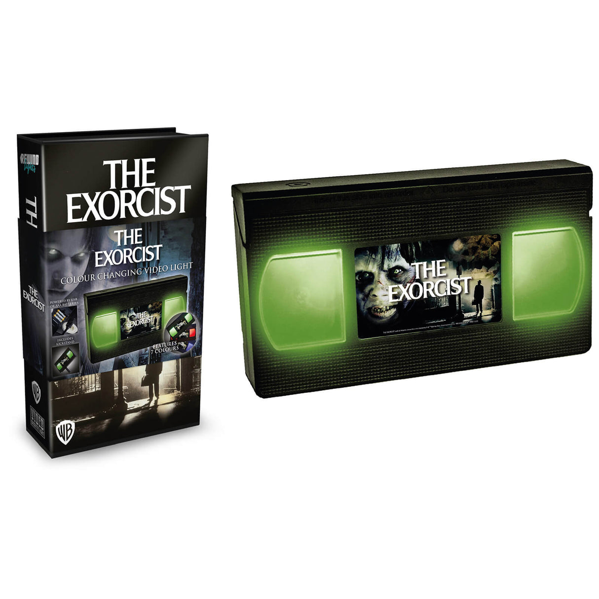 Rewind Lights The Exorcist VHS Light