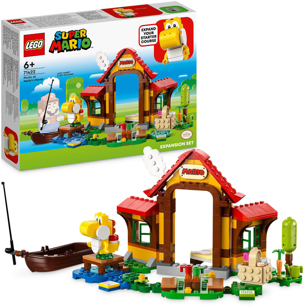 LEGO Super Mario Picnic at Mario's House Expansion Set 71422