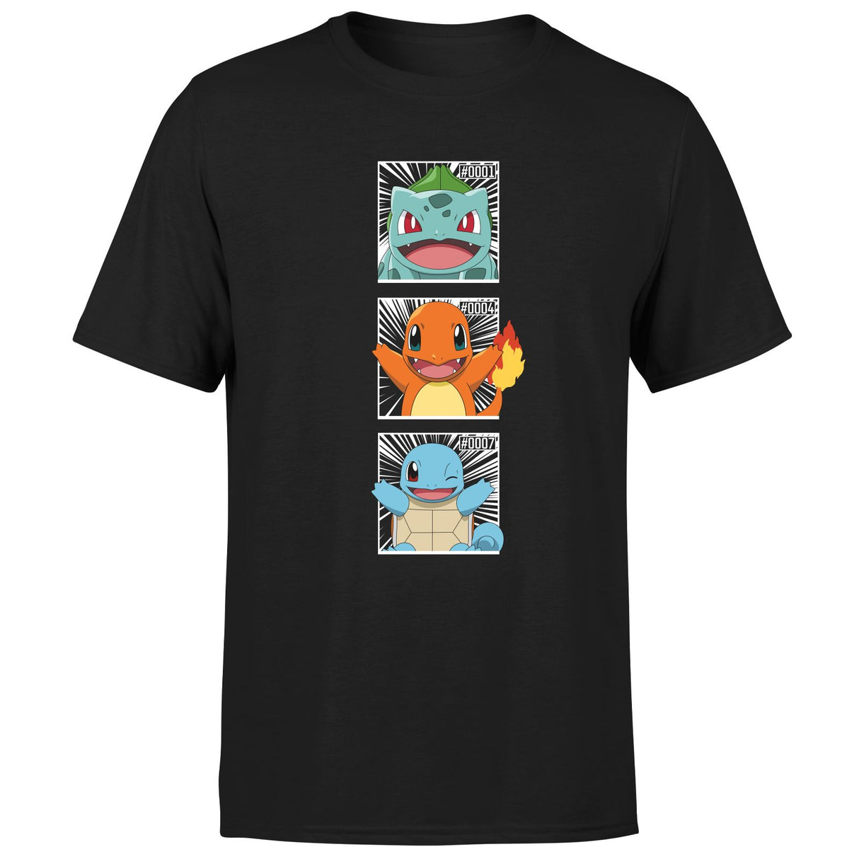 Pokemon Generation 1 Intro T-Shirt - Black